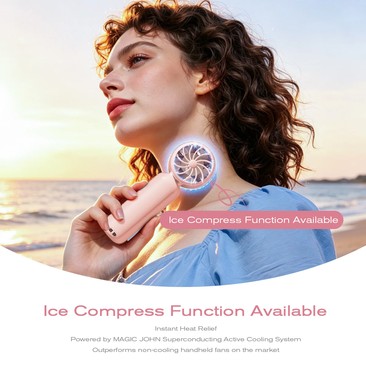 Turbo 3-in-1 Handheld Fan FREE SHIPPING ALL OVER UAE