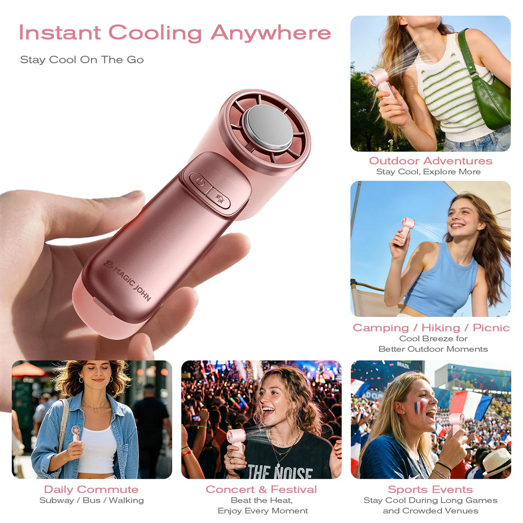 Turbo 3-in-1 Handheld Fan FREE SHIPPING ALL OVER UAE